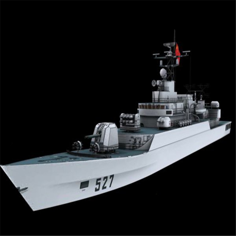 任县3d护卫舰模型